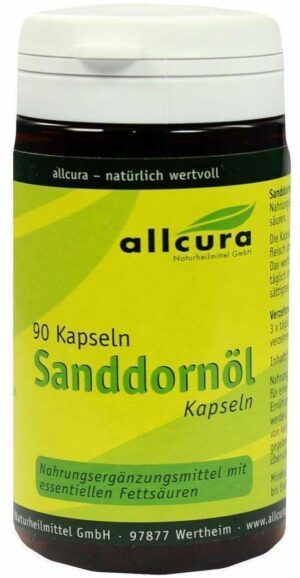 Sanddornöl 90 Kapseln