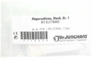 Fingerschiene Nach Stack Gr.1 Mit Klettband 1 Stück