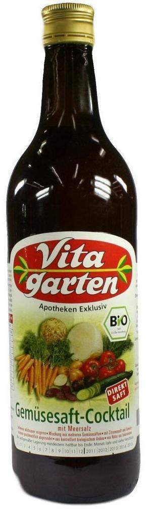 Vitagarten Gemüsesaft Cocktail Biologisch 750 ml Saft