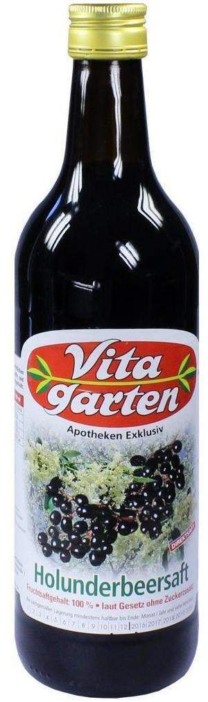 Vitagarten Holunderbeersaft 750 ml Saft