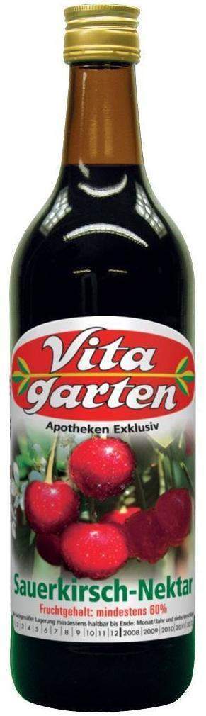 Vitagarten Sauerkirsch-Nektar 750 ml Saft