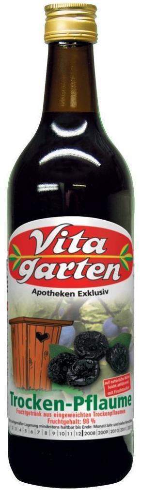 Vitagarten Trocken-Pflaumen Saft