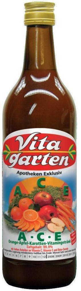 Vitagarten A C E Orange-Apfel-Karotten-Vitamingetränk