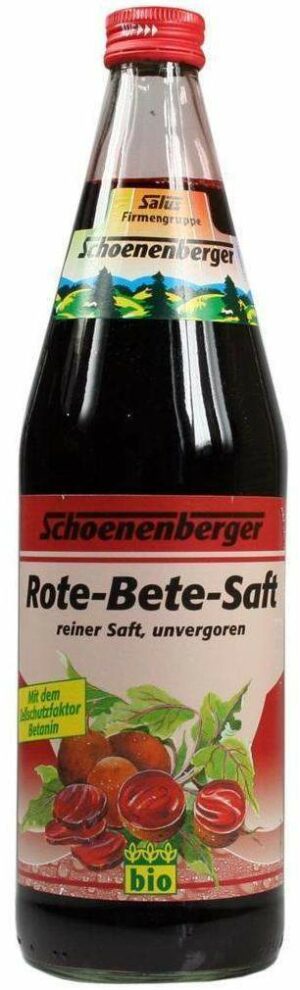 Rote Bete 750 ml Saft Bio Schoenenberger