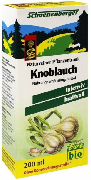 Schoenenberger Naturreiner Pflanzentrunk Knoblauch 200 ml