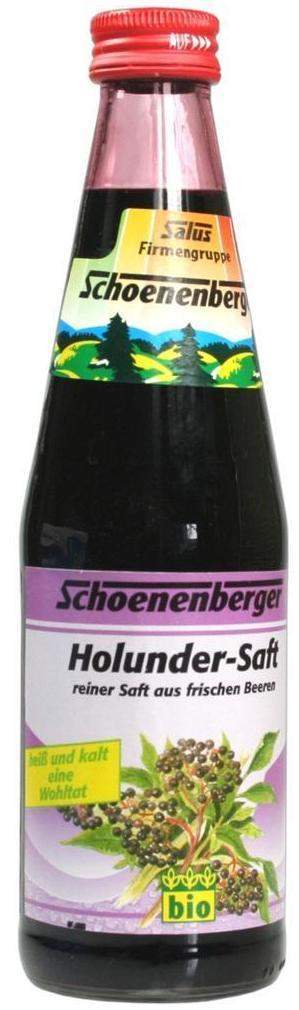 Holunder Saft Bio Schoenenberger 330 ml Saft
