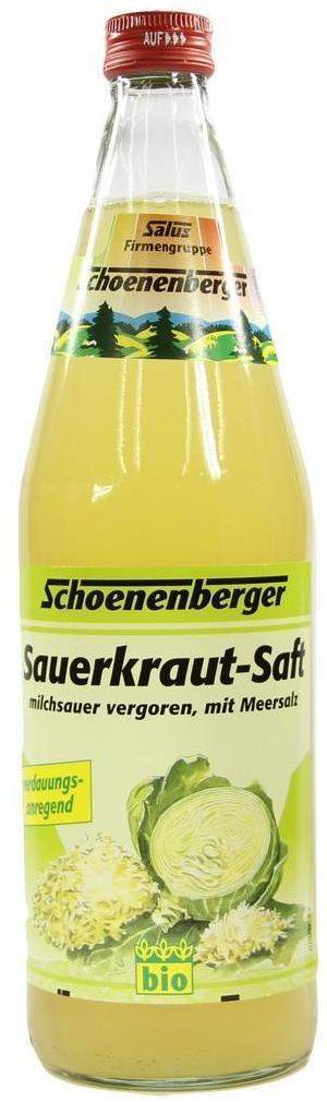 Sauerkraut Saft Bio Schoenenberger