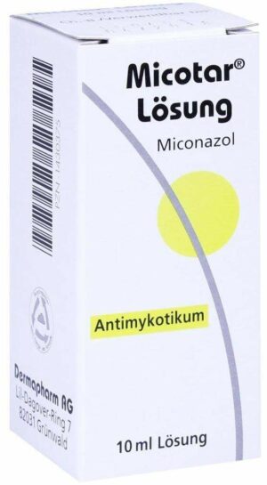 Micotar Lösung 10 ml Lösung