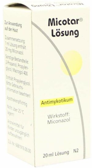 Micotar Lösung 20 ml Lösung