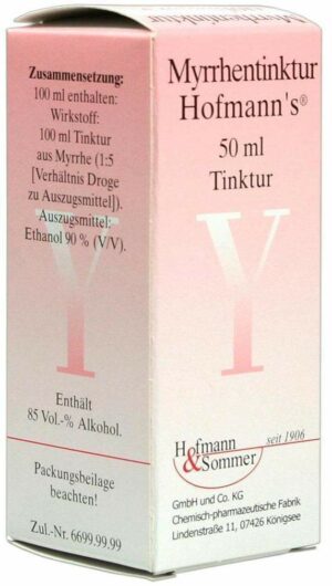 Myrrhentinktur Hofmanns 50 ml Tinktur