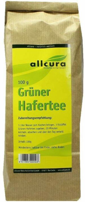 Grüner Hafertee 100 G Tee