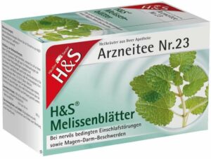 H & S Melissentee 20 Filterbeutel