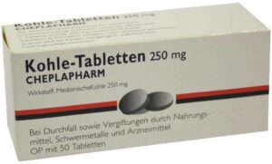 Kohle Tabletten 50 Stück