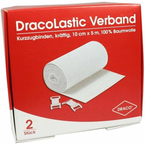 Dracolastic Verband Kräftig 10 cm 2 Stück