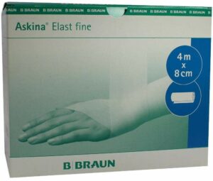 Askina Elast Fine Binde 4 M X 8 cm Lose 20 Binden