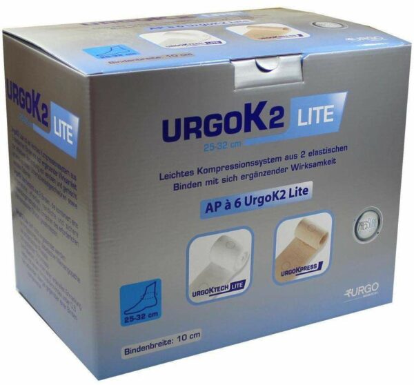 Urgok2 Lite Kompressionssystem Knöchelumfang 25-32cm 10cm Breite