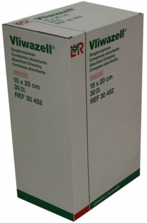 Vliwazell Kompressen 15x20cm Steril