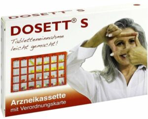 Dosett S Arzneikassette Rot 11781