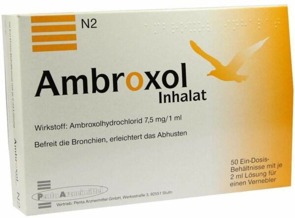Ambroxol Inhalat 50 X 2 ml Inhalationslösung