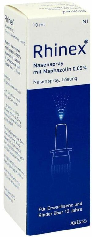 Rhinex Nasenspray Mit Naphazolin 10 ml