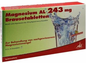 Magnesium Al 243 mg 60 Brausetabletten