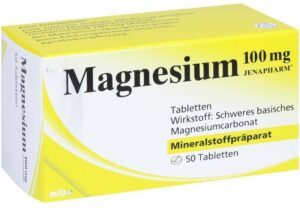 Magnesium 100 mg Jenapharm 50 Tabletten