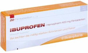 Ibuprofen Hemopharm 400 mg 20 Filmtabletten