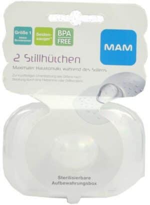 Mam 2 Stillhütchen Gr. 1