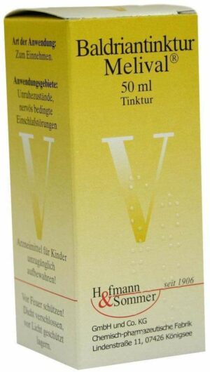 Baldriantinktur Melival 50 ml Tinktur