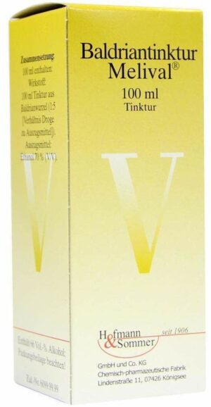 Baldriantinktur Melival 100 ml Tinktur