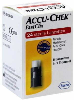 Accu Chek Fastclix 24 Lanzetten