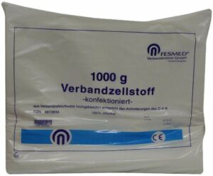 Verbandzellstoff Konfektioniert Hochgebleicht 1000 G Beutel