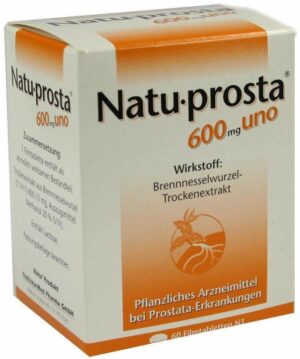 Natuprosta 600 mg Uno 60 Filmtabletten