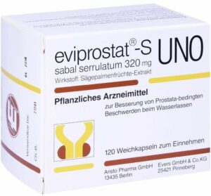 Eviprostat-S Uno Sabal Serrulatum 120 Weichkapseln