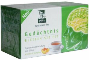 Baders Apotheken Tee Gedaechtnis Filterbeutel