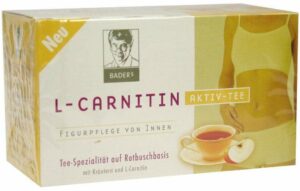 Baders Aktiv Tee L-Carnitin Filterbeutel