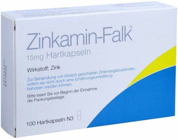 Zinkamin Falk 100 Hartkapseln