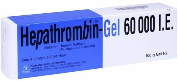 Hepathrombin 60.000 100 G Gel