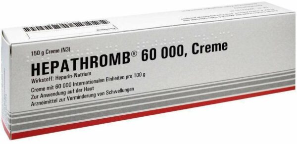 Hepathromb Creme 60.000 I.E 150 g Creme