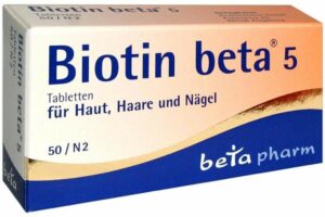 Biotin Beta 5 50 Tabletten