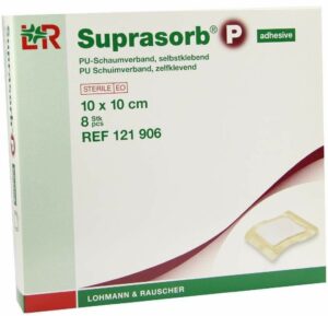 Suprasorb P Pu-Schaumverband10x10cm Selbstklebend