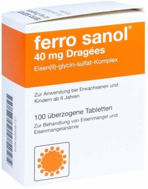Ferro Sanol 100 Überzogene Tabletten