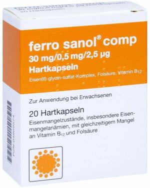 Ferro Sanol Comp. 20 Kapseln