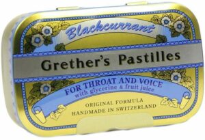 Grethers Pastilles Blackcurrant 110 G