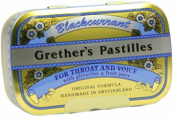Grethers Pastilles Blackcurrant 110 G