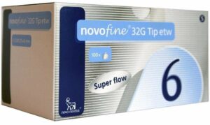 Novofine 6 mm Kanüle 32g Tip Etw