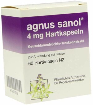 Agnus Sanol 4 mg Hartkapseln 60 Hartkapseln