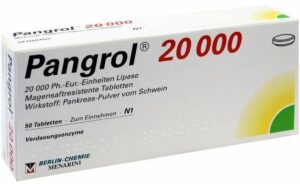 Pangrol 20000 Filmtabletten  50 Magensaftresistente Tabl.