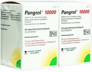Pangrol 10000 Hartkapseln 200 Mit Magensaftresistentem Überzug