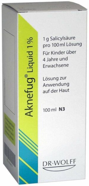 Aknefug Liquid 1% 100 ml Lösung